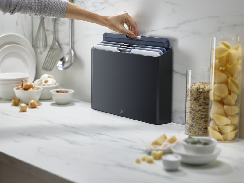 Folio 4-piece Chopping Board Set (Large) - Graphite