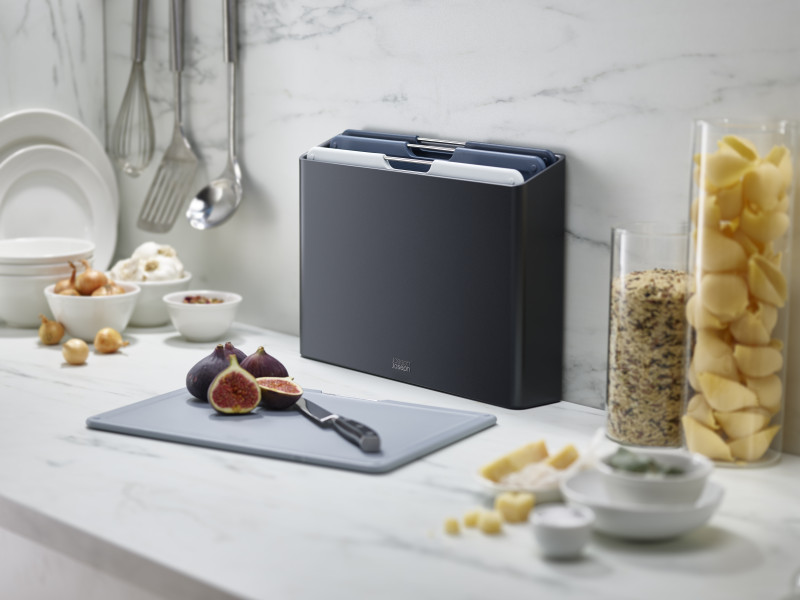 Folio 4-piece Chopping Board Set (Large) - Graphite