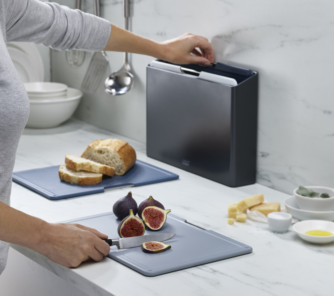 Folio 4-piece Chopping Board Set (Large) - Graphite