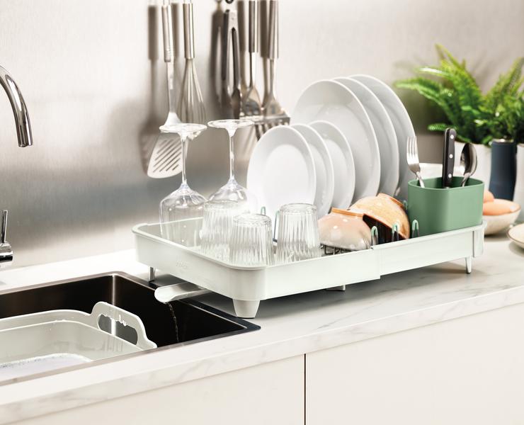 Extend Dish Rack (Light Stone/Sage)