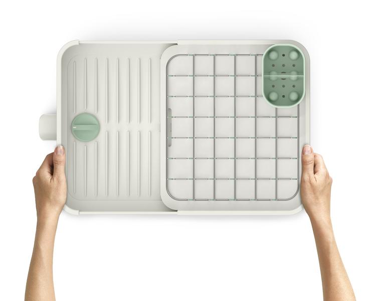 Extend Dish Rack (Light Stone/Sage)