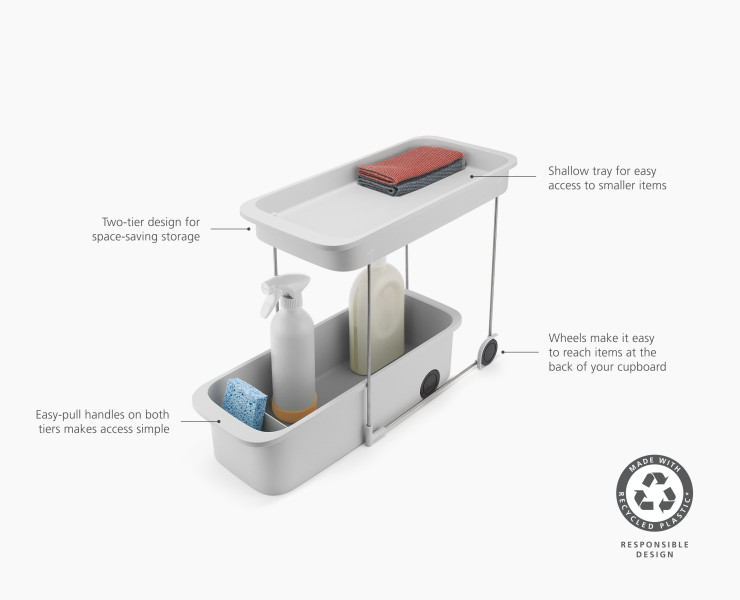 CupboardStore™ 2-Tier Caddy