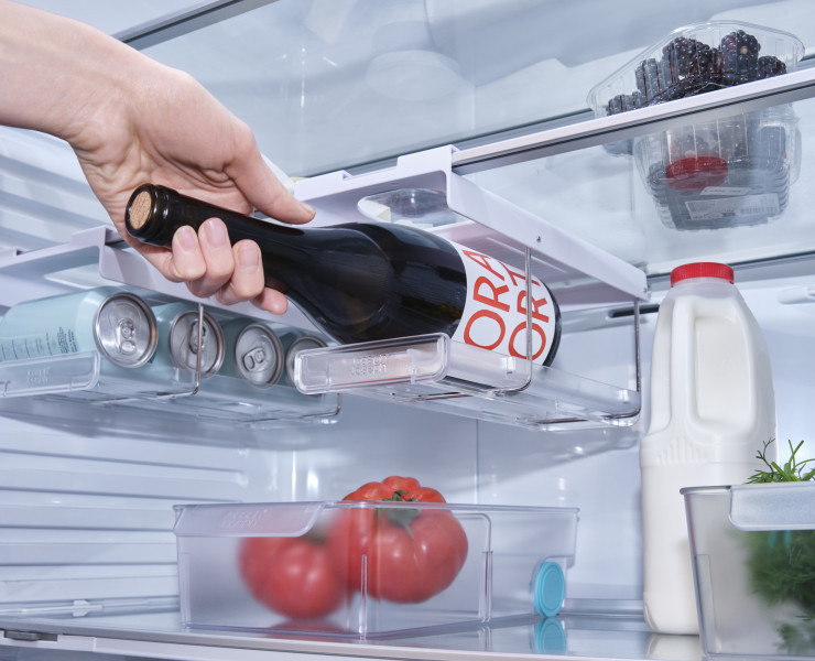 FridgeStore™ Under-Shelf Bottle Holder