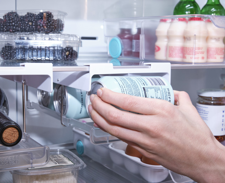 FridgeStore™ Under-Shelf Can Dispenser