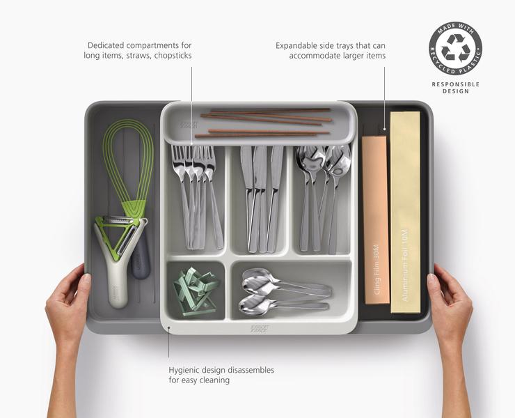 DrawerStore™ Expanding Cutlery Tray