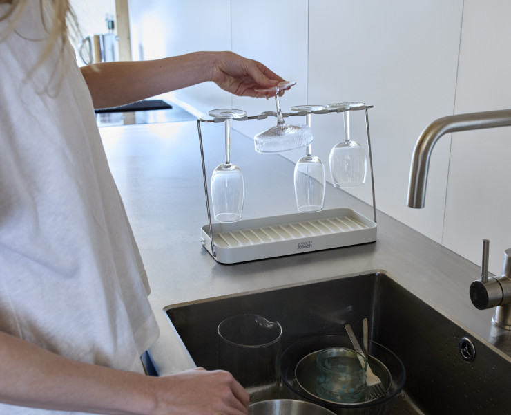 DrySmart Wine Glass Drying Rack