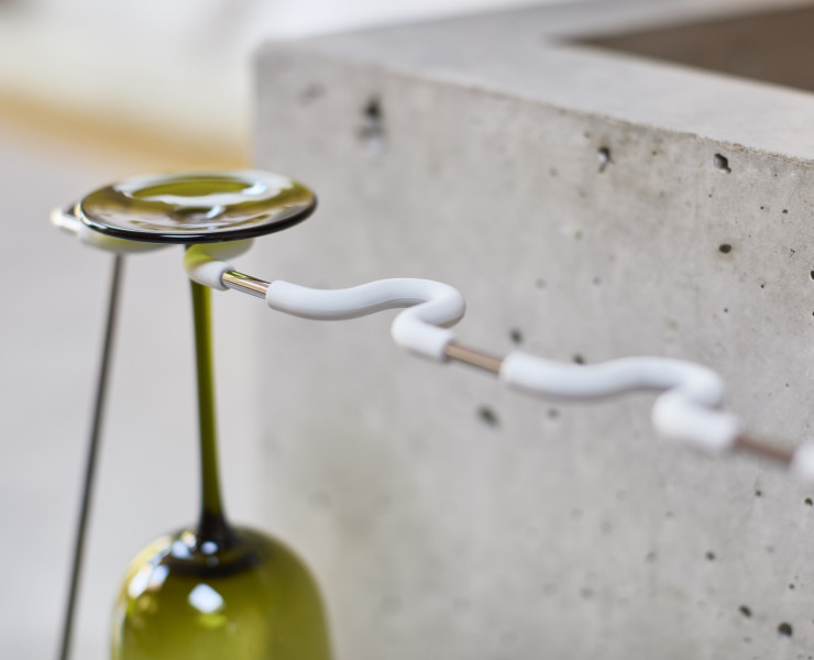 DrySmart Wine Glass Drying Rack