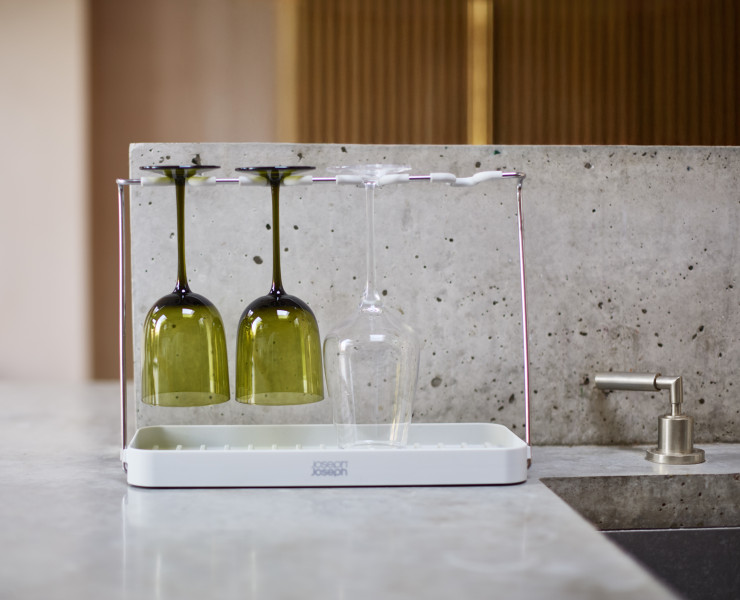 DrySmart Wine Glass Drying Rack