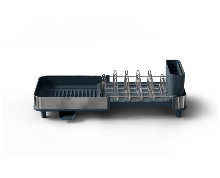 Extend™ Slim Steel Dish Rack (Grey)