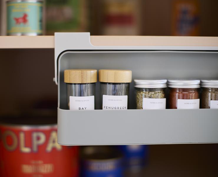 CupboardStore™ Under-Shelf Spice Rack