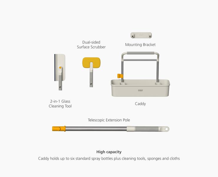 CleanTech Cleaning Tool Caddy Set