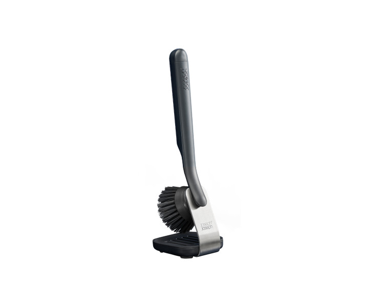 SinkTech Dish Brush with stainless-steel storage stand