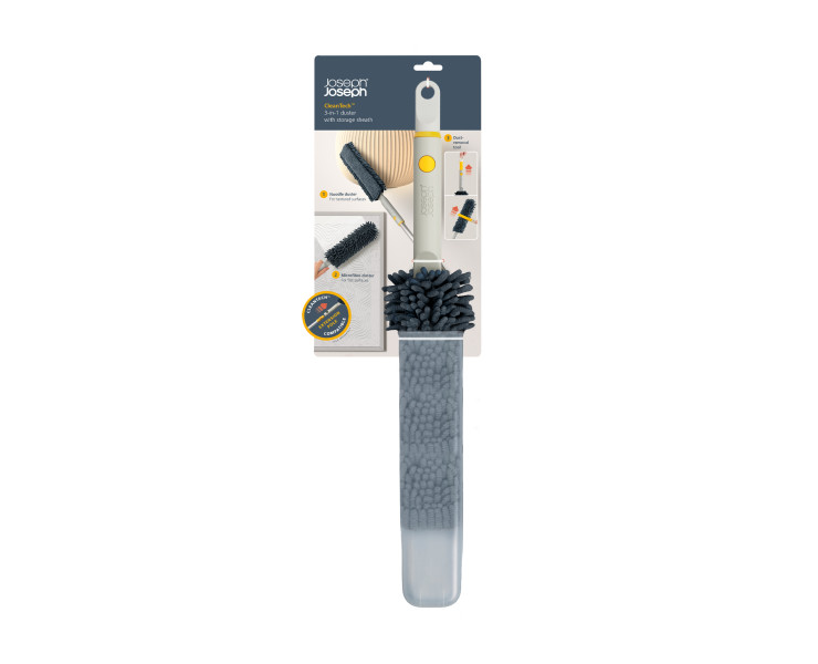 CleanTech 3-in-1 duster with storage sheath