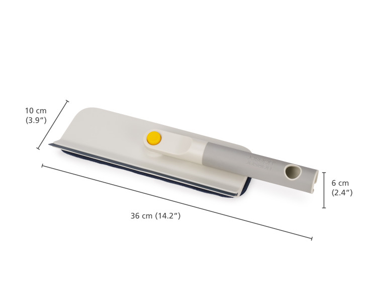 CleanTech 2-in-1 glass cleaning squeegee