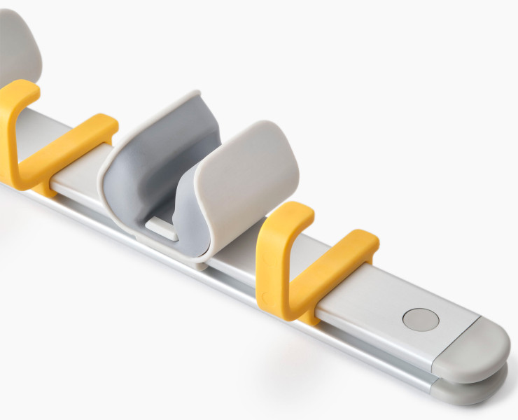 CleanTech cleaning tool storage rail