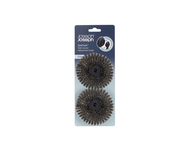 SinkTech Steel scourer replacement heads - Pack of 2