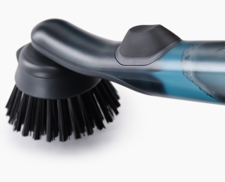 SinkTech Soap-dispensing dish brush with replacement head