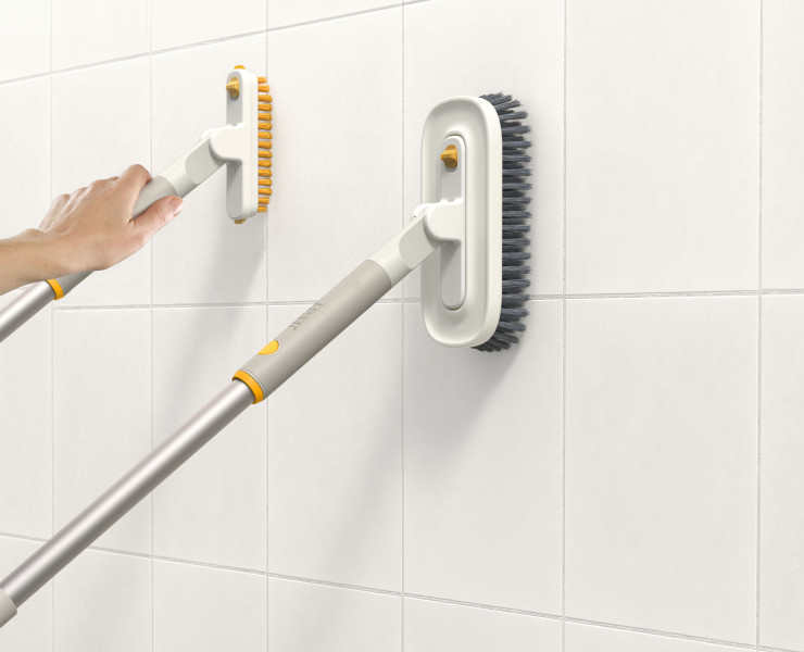 CleanTech 2-in-1 tile scrubber