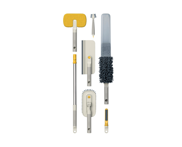 CleanTech Deep Cleaning Set with Extension Pole