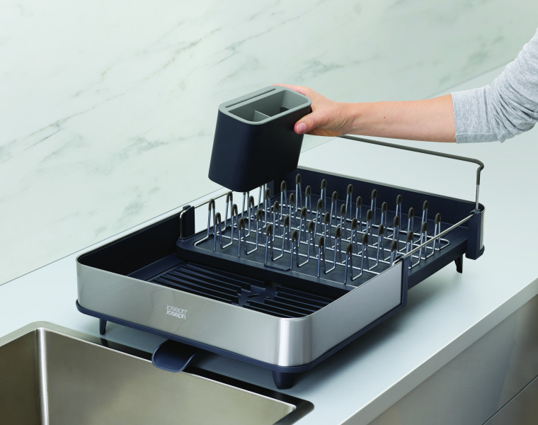 Extend Steel Dish Rack - Grey