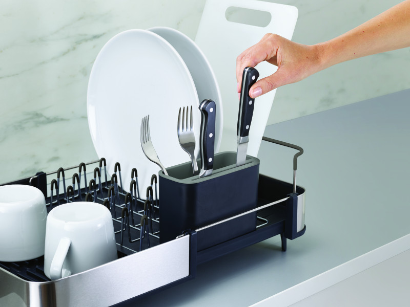 Extend Steel Dish Rack - Grey