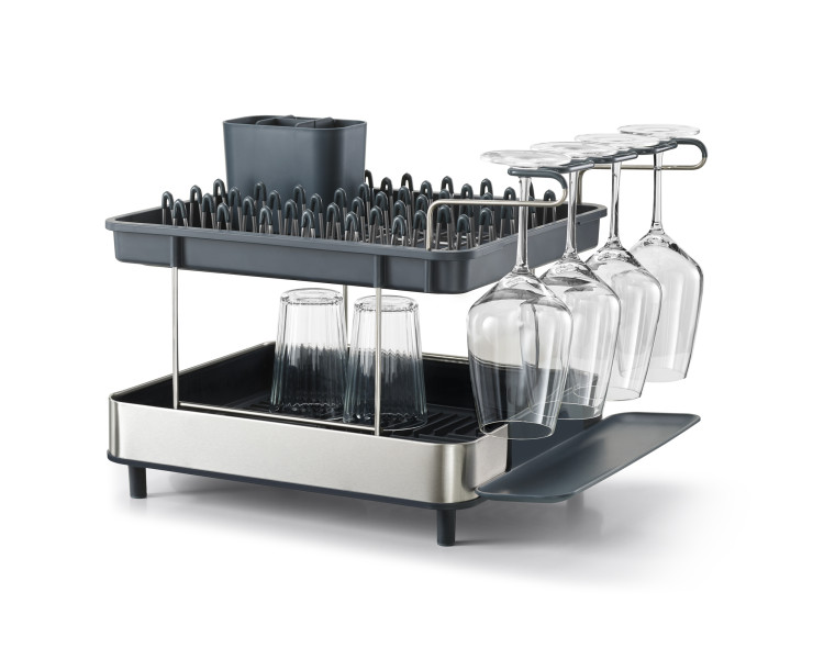 Steel 2-Tier Dish Rack