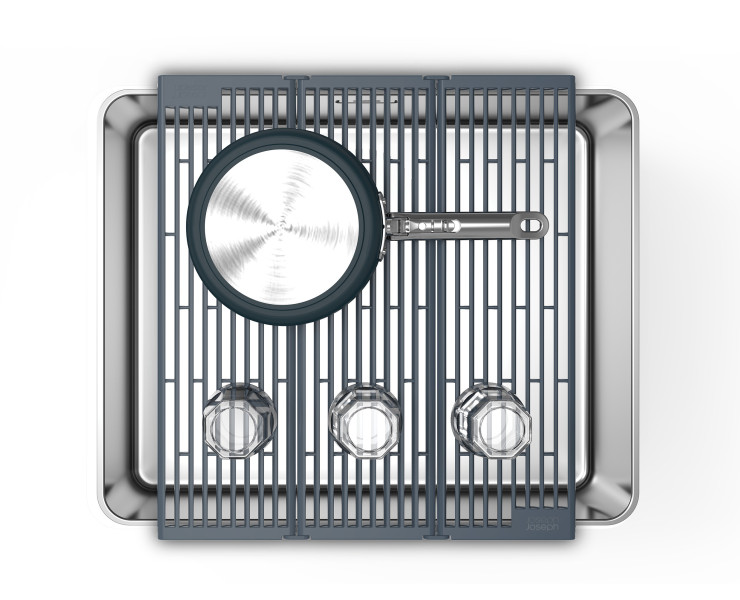 Platform Folding Over-sink Drainer