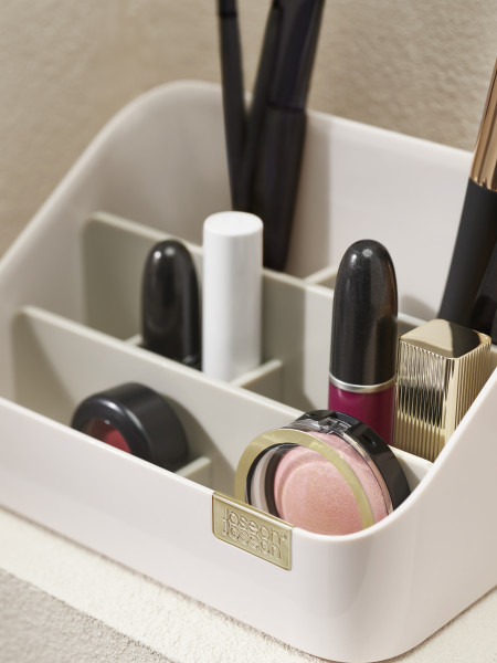 Viva Tiered Cosmetic Organiser - Shell