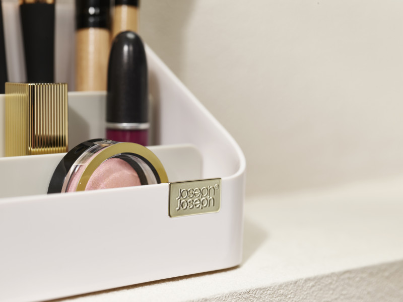 Viva Tiered Cosmetic Organiser - Shell