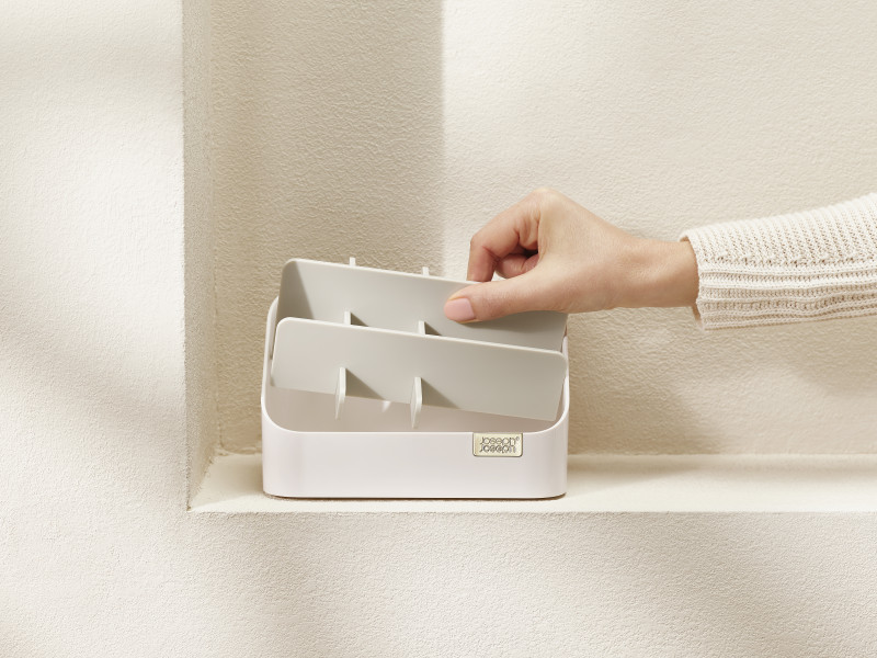 Viva Tiered Cosmetic Organiser - Shell