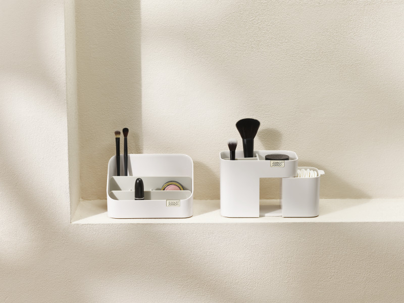 Viva Tiered Cosmetic Organiser - Shell