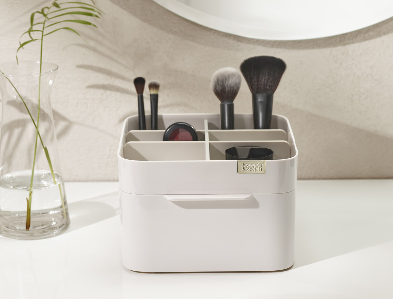 Viva Cosmetic Organiser with Drawer - Shell