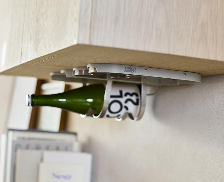 Cradle Folding Wine Bottle Storage