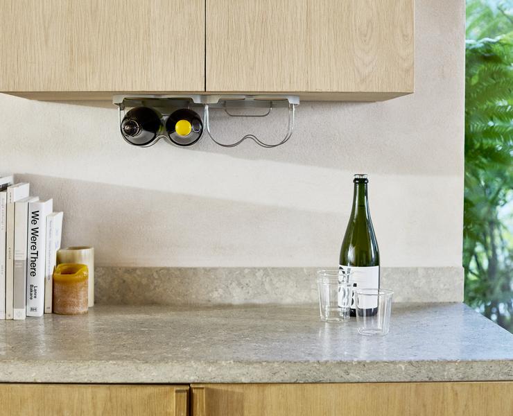 Cradle Folding Wine Bottle Storage