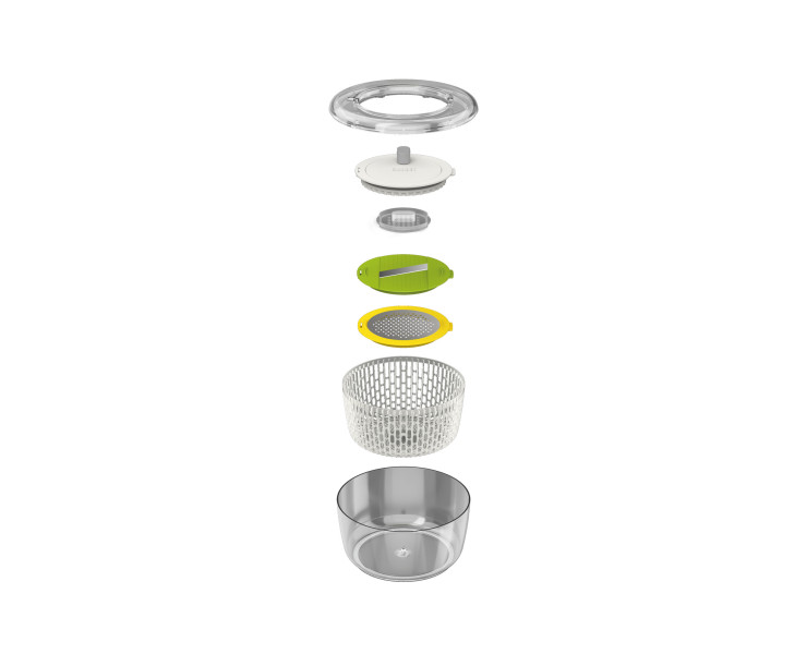 3pc Salad Preparation Set (Mcolor)