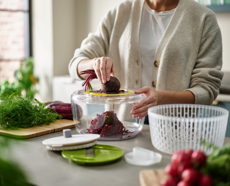 3pc Salad Preparation Set (Mcolor)