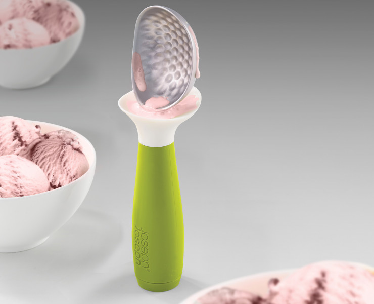 Non-drip Ice-cream Scoop (Green)