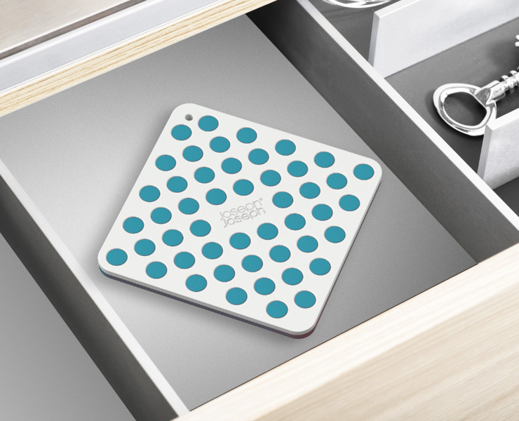 2pc Silicone Trivets (Opal/Stone)