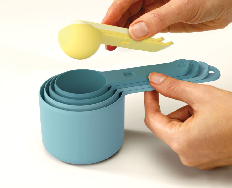 8pc Measuring Cup Set (Opal)