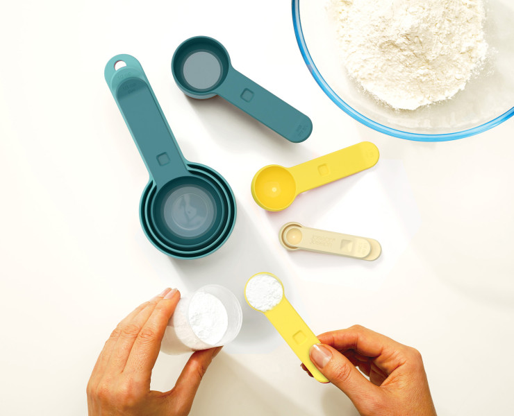 8pc Measuring Cup Set (Opal)