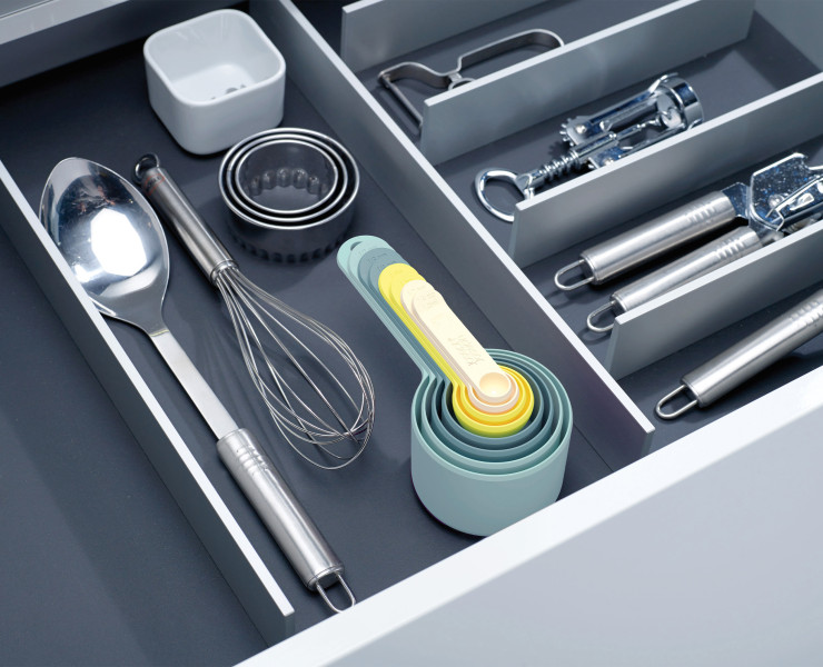 8pc Measuring Cup Set (Opal)