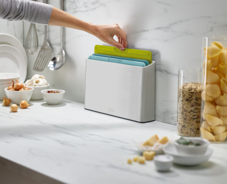 3pc Chopping Board Set w/Case