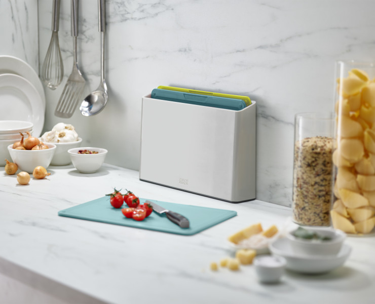 3pc Chopping Board Set w/Case