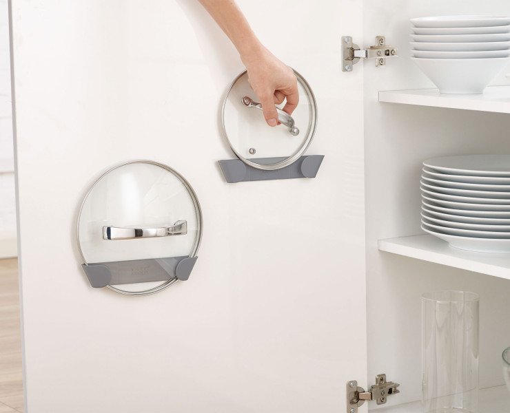 3pc Pan Lid Holders (Grey)