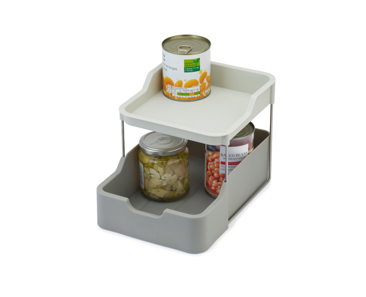 2tier Cupboard Orgniser w/Drawer