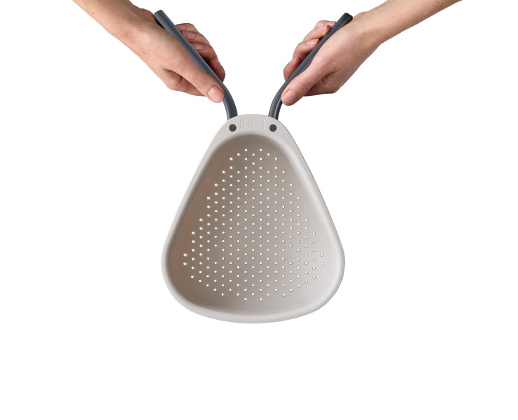 Droplet Compact Colander with folding handles