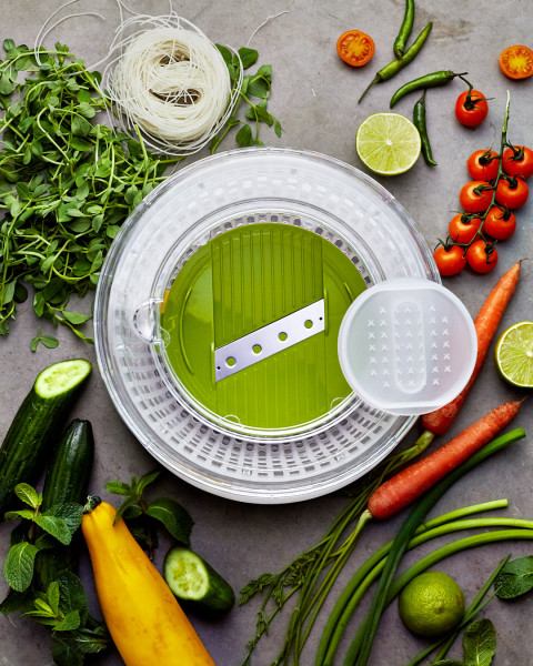 Multi-Prep 4-Piece Salad Preparation Set - Multicolour