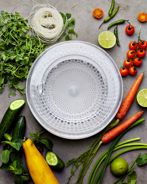 Multi-Prep 4-Piece Salad Preparation Set - Multicolour