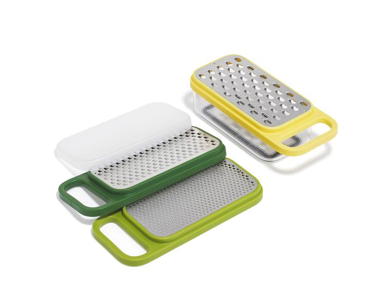 Multi-Grate & Store™ 3-in-1 Grate Set