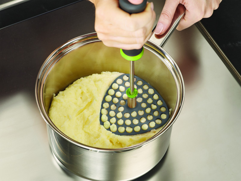 Delta Folding Masher - Grey / Green
